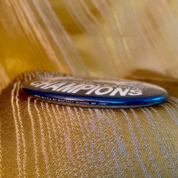 Minnesota Twins Licensed 1991 American League Champions Pin Button - Picture 3 of 5